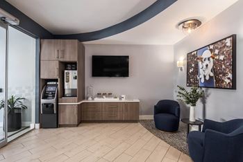 Large Clubhouse With Ample Sitting And Television at 15 Bank Apartments, White Plains, 10606